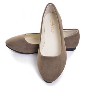 Dear Time Women Flat Shoes Comfortable Slip on Pointed Toe Ballet Flats